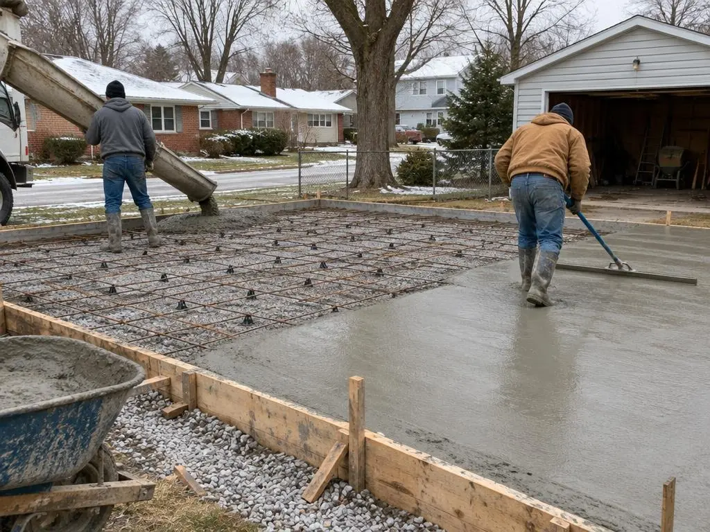 Garage & Shed Slabs in Kettering, OH