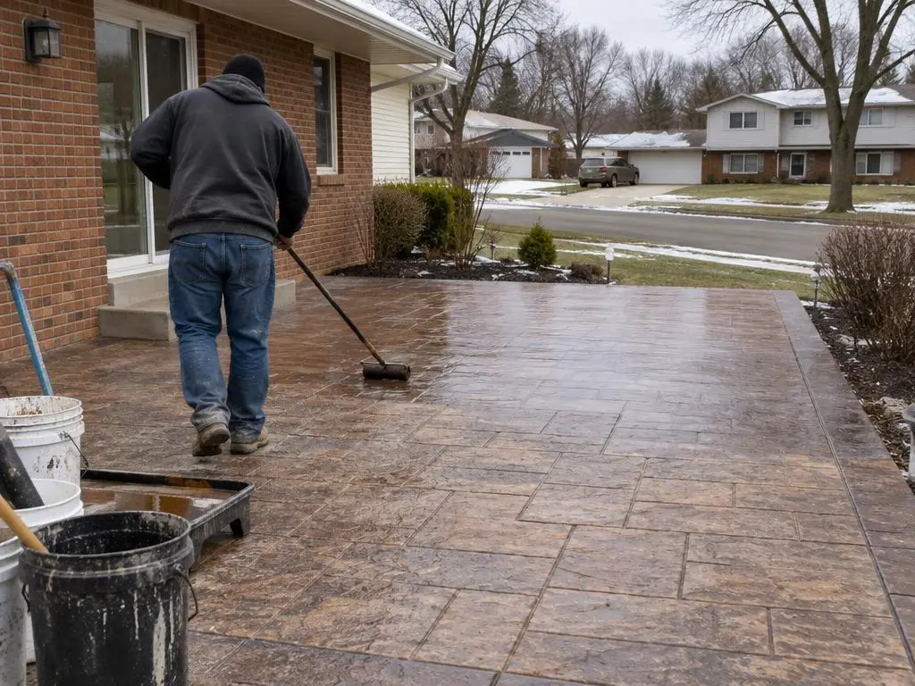 Stamped Concrete in Kettering, OH